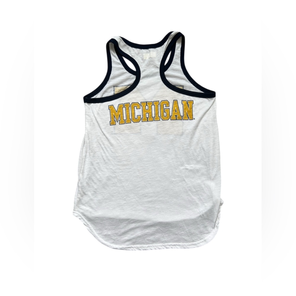 Michigan Wolverines 4Her by Carl Banks Tank Top size Medium - Picture 2 of 4